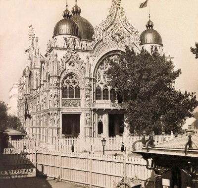 Vuoden 1900 maailmannäyttely - Vuoden 1900 yleisnäyttely Pariisissa: Italian paviljonki - yksityinen kokoelma tekijältä Anonymous Anonymous