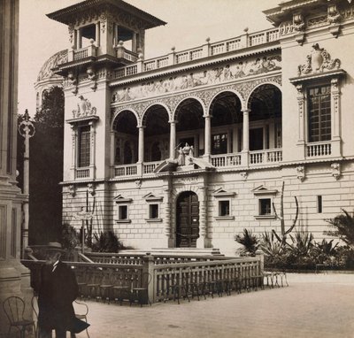 Vuoden 1900 yleisnäyttely - Vuoden 1900 yleisnäyttely Pariisissa: Monacon paviljonki - yksityinen kokoelma tekijältä Anonymous Anonymous