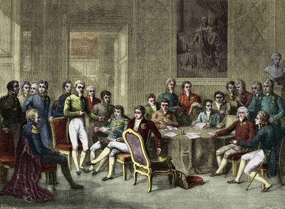 Wienin kongressi. Wienin kongressi vuonna 1815. Aleksanteri I, tsaari; H.R.Stewart, Castlereagh; Francois I, Itävallan keisari; Frederik Vilhelm III, Preussin kuningas; Karl August, Hardenberghin prinssi; Wilhelm von Humboldt (William of Humboldt tekijältä Anonymous Anonymous