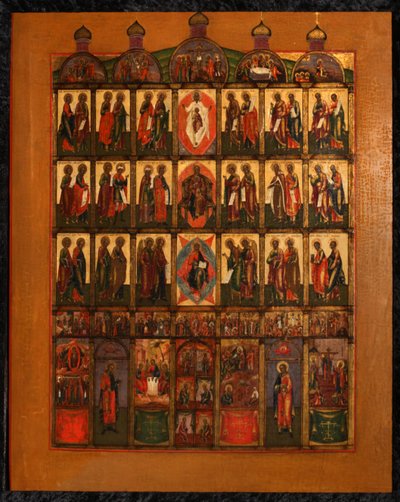 Ikonostaasi, 1800-luvun alku. tekijältä Anonymous Russian icon painter