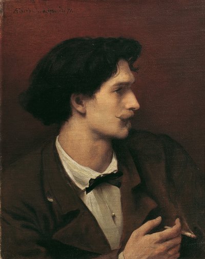 Omakuva savukkeella tekijältä Anselm Feuerbach