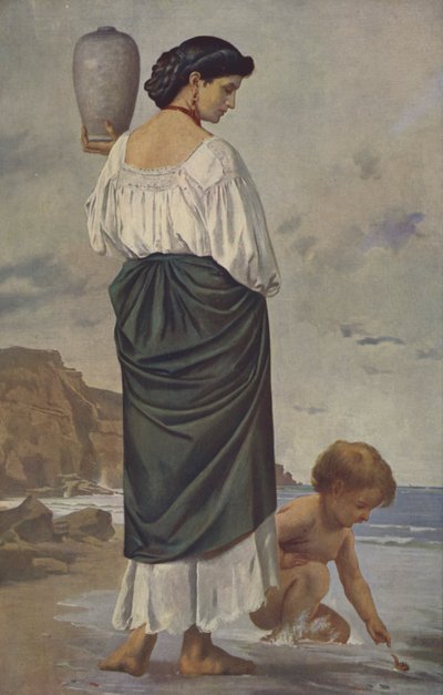 Vesisäiliö (öljymaalaus) tekijältä Anselm Feuerbach