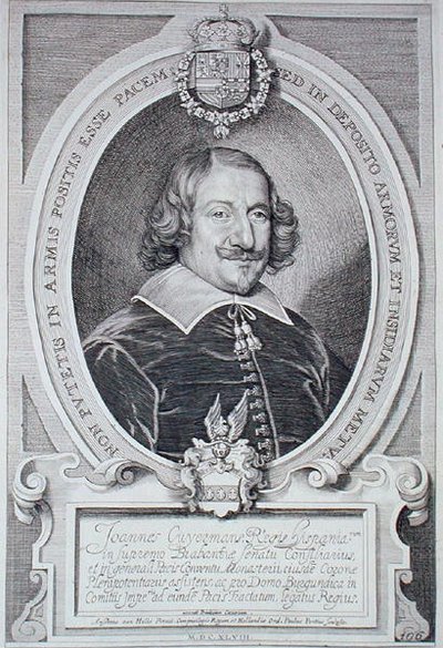 Johann Cuyermans, teoksesta "Portraits des Hommes Illustres", kaiverrettu Paulus Pontius (1603-58), julkaistu 1706 (kaiverrus) tekijältä Anselmus van (after) Hulle