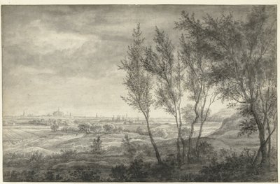 Näkymä Haarlemin dyyniltä tekijältä Anthonie Waterloo