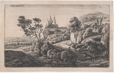 Puroon johtavat polut, 1600-luku. tekijältä Anthonie Waterloo