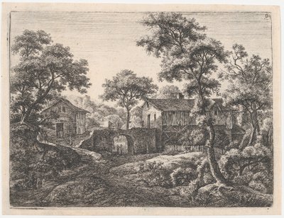Portti, 1600-luku. tekijältä Anthonie Waterloo