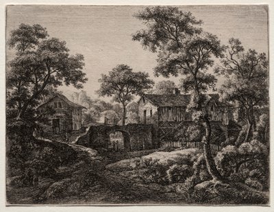 Kaksitoista maisemaa (H.95-106): Portti tekijältä Anthonie Waterloo