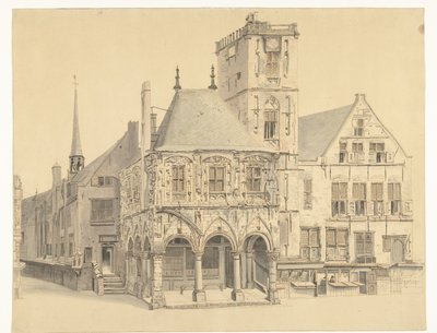 Amsterdamin vanha kaupungintalo, 1641 tekijältä Anthonie van den Bos