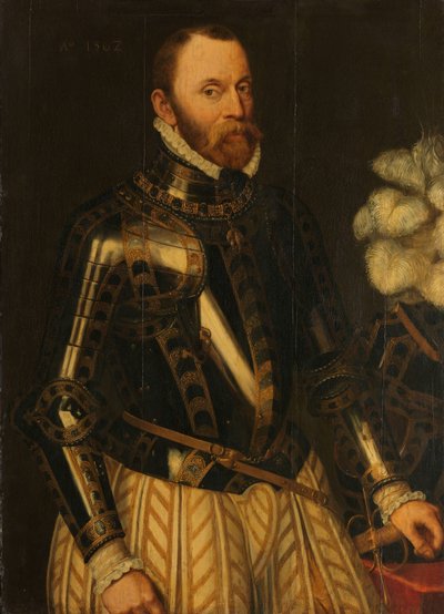 Philippe de Montmorencyn muotokuva, Hornen kreivi, Alankomaiden amiraali, valtioneuvoston jäsen tekijältä Anthonis Mor (copy after)