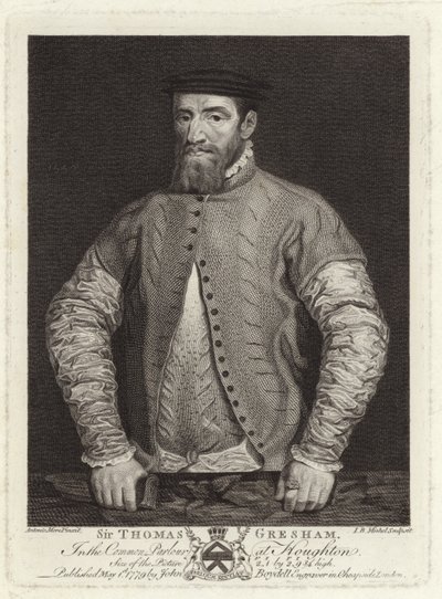 Sir Thomas Greshamin muotokuva tekijältä Anthonis van Dashorst Mor