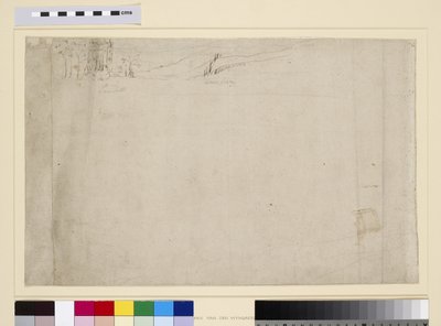 Lambeth, "The Panorama of London", n. 1544 (kynä ja muste ja kynä paperille) tekijältä Anthonis van den Wyngaerde