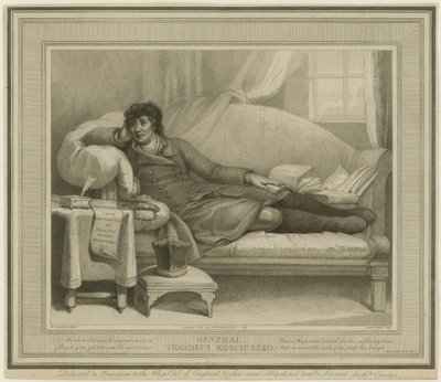 Tadeusz Kosciuszko 1746-1817, 1798. tekijältä Anthony Cardon