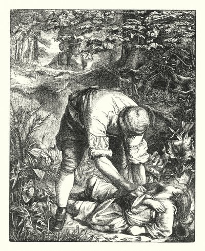 Elämän matka (kaiverrus) tekijältä Anthony Frederick Augustus (after) Sandys