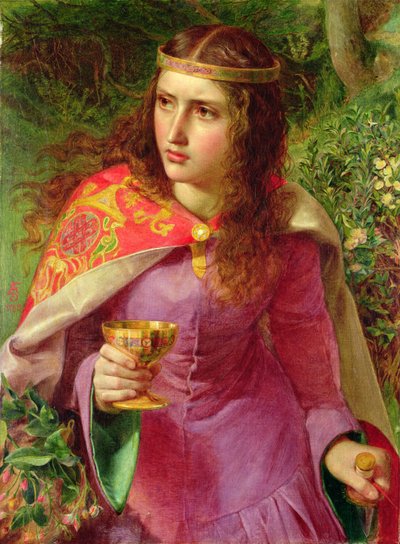 Kuningatar Eleanor, kuningas Henrik II:n vaimo. tekijältä Anthony Frederick Augustus Sandys
