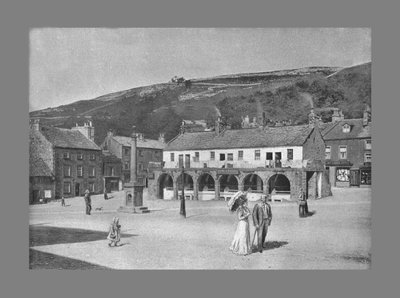 Old Shambles ja Market Place, Settle, c1900 tekijältä Anthony Horner