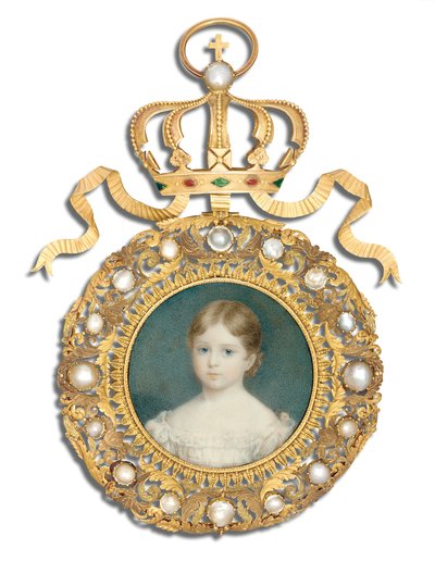 Kuningatar Victoria lapsena, 1825 tekijältä Anthony Stewart