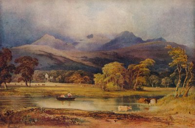 Glen Finlass, c1846 tekijältä Anthony Vandyke Copley Fielding