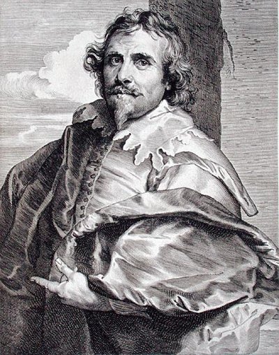 Daniel Mytens (n. 1590-n. 1647), kaiverrus Paulus Pontius (1603-58) (kaiverrus) tekijältä Anthony van (after) Dyck