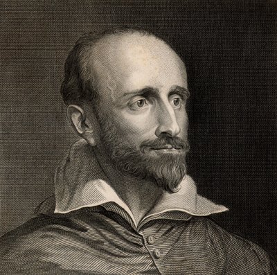 Guido Bentivoglio (1579-1644) tekijältä Anthony van (after) Dyck
