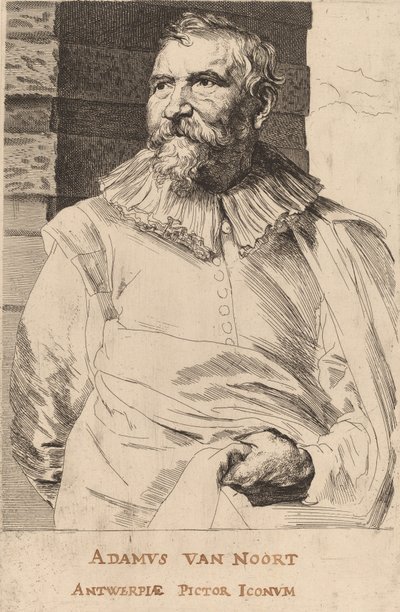 Adam van Noort, luultavasti 16261641. tekijältä Anthony van Dyck