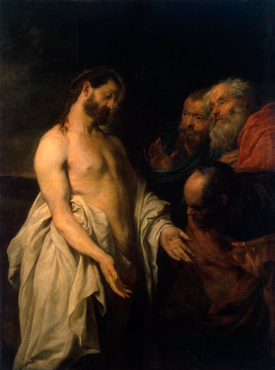Kristuksen ilmestyminen opetuslapsilleen, 1625-1626. tekijältä Anthony van Dyck