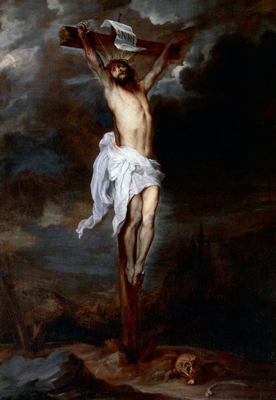 Ristiinnaulitseminen, noin 1621-1625, Anton van Dyck (1599-1641), öljy kankaalle tekijältä Anthony van Dyck