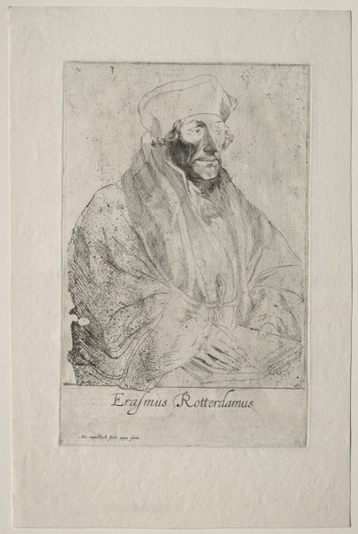 Desiderius Erasmus Rotterdamilainen tekijältä Anthony van Dyck