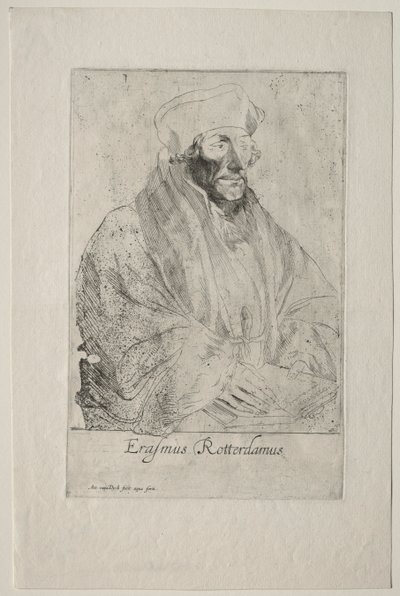 Desiderius Erasmus Rotterdamilainen tekijältä Anthony van Dyck