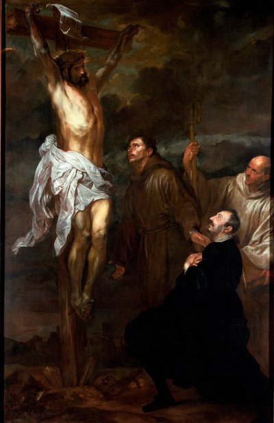 Francesco Orero palvomassa krusifiksia Saint Francois