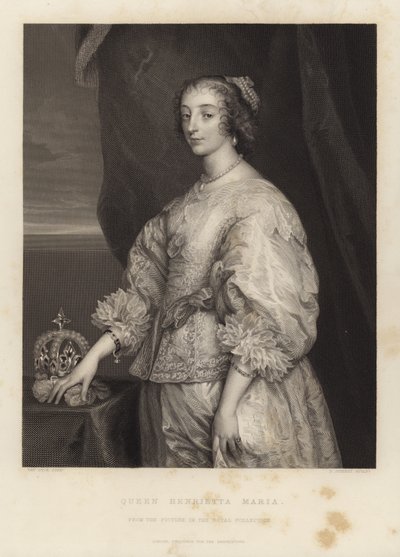 Henrietta Maria tekijältä Anthony van Dyck