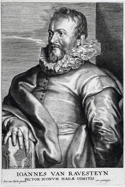 Ioannes van Ravesteyn - Pictor Iconvm Hagae Comitis tekijältä Anthony van Dyck