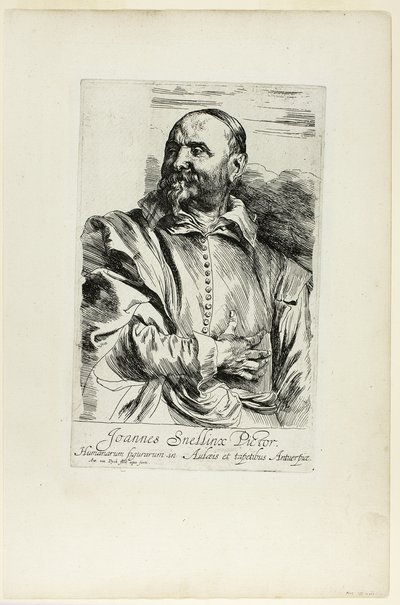 Jan Snellinx tekijältä Anthony van Dyck