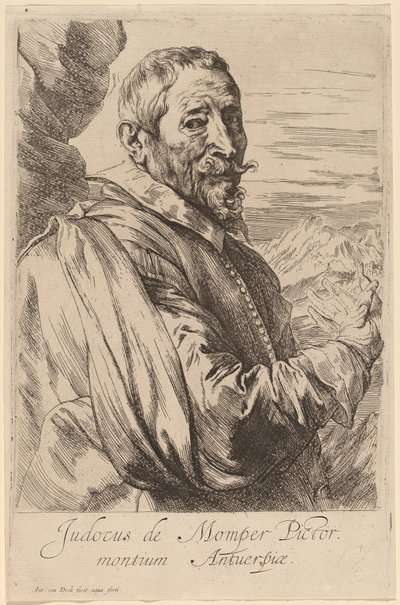 Jodocus de Momper, luultavasti 16261641. tekijältä Anthony van Dyck