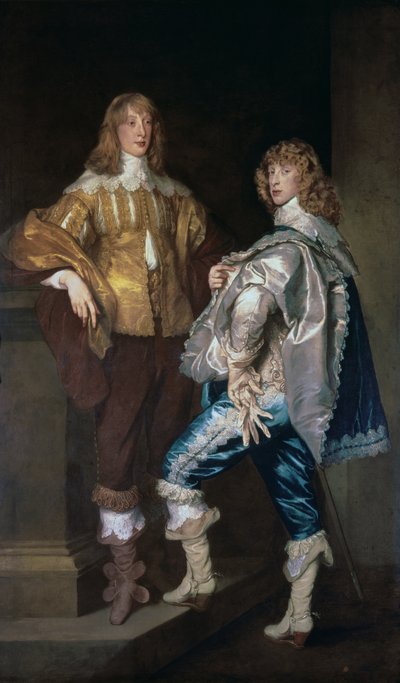 Lordi John Stuart ja hänen veljensä lordi Bernard Stuart tekijältä Anthony van Dyck