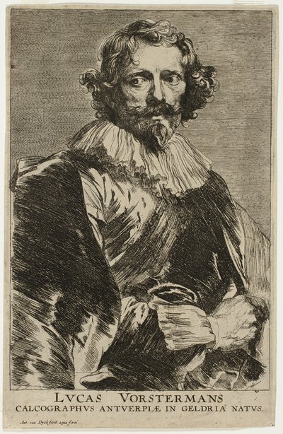 Lucas Vorsterman tekijältä Anthony van Dyck