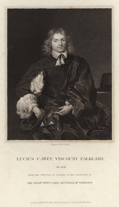 Lucius Carey, varakreivi Falkland, s. 1643 tekijältä Anthony van Dyck