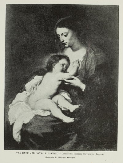 Madonna ja lapsi tekijältä Anthony van Dyck