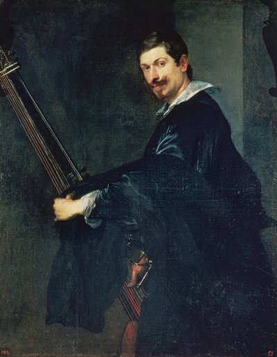 Mies luutulla, muotokuva muusikko Jacob Gaultierista, lutenistista englantilaisessa hovissa tekijältä Anthony van Dyck
