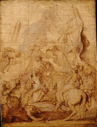 Pyhän Yrjön marttyyrius tekijältä Anthony van Dyck