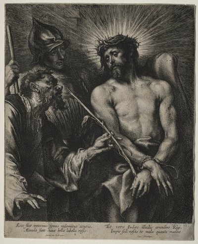 Kristuksen pilkkaaminen tekijältä Anthony van Dyck