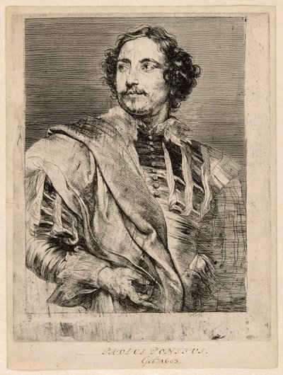 Paulus Pontius tekijältä Anthony van Dyck