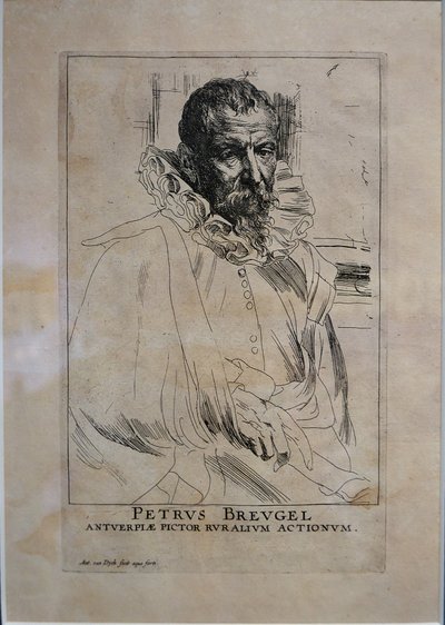 Pieter Bruegel nuorempi tekijältä Anthony van Dyck