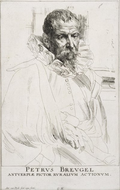 Pieter Brueghel tekijältä Anthony van Dyck