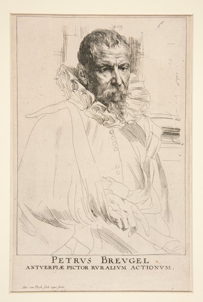 Pieter Brueghel nuorempi tekijältä Anthony van Dyck