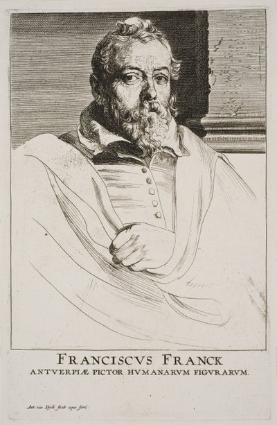 Frans Franckenin muotokuva tekijältä Anthony van Dyck
