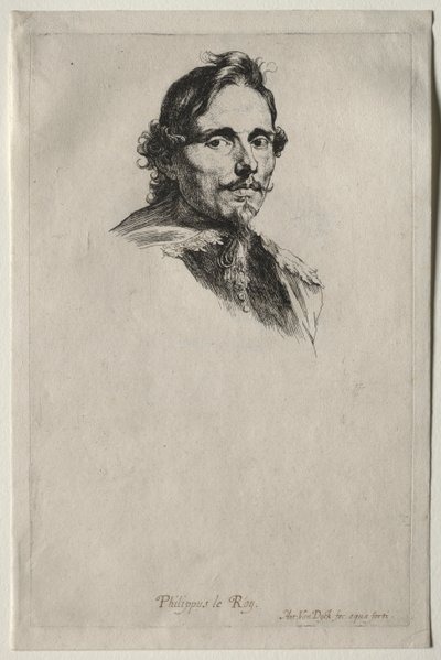 Paroni Philippe Le Royn muotokuva. tekijältä Anthony van Dyck
