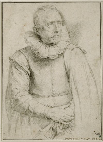 Cornelis van der Geestin muotokuva tekijältä Anthony van Dyck