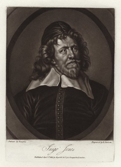 Inigo Jonesin muotokuva tekijältä Anthony van Dyck
