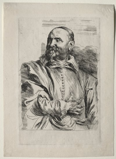 Jan Snellinxin muotokuva. tekijältä Anthony van Dyck