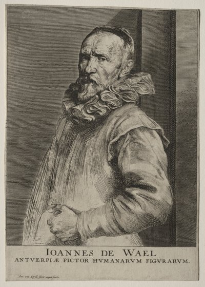 Jan de Wael Neversin muotokuva. tekijältä Anthony van Dyck